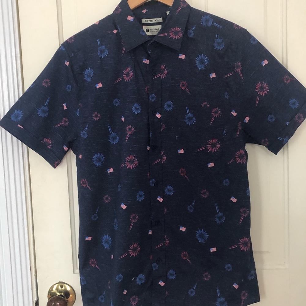 4th of July Button Down shirt